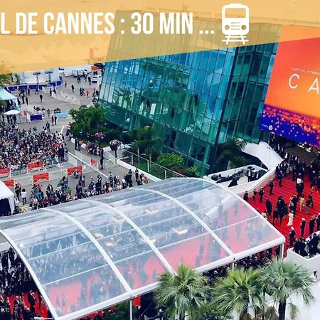 Nomade - Vieux - 2 - Wifi - Ac - 5 Min Des Plages - 30 Min De Cannes Et Monaco Apartment